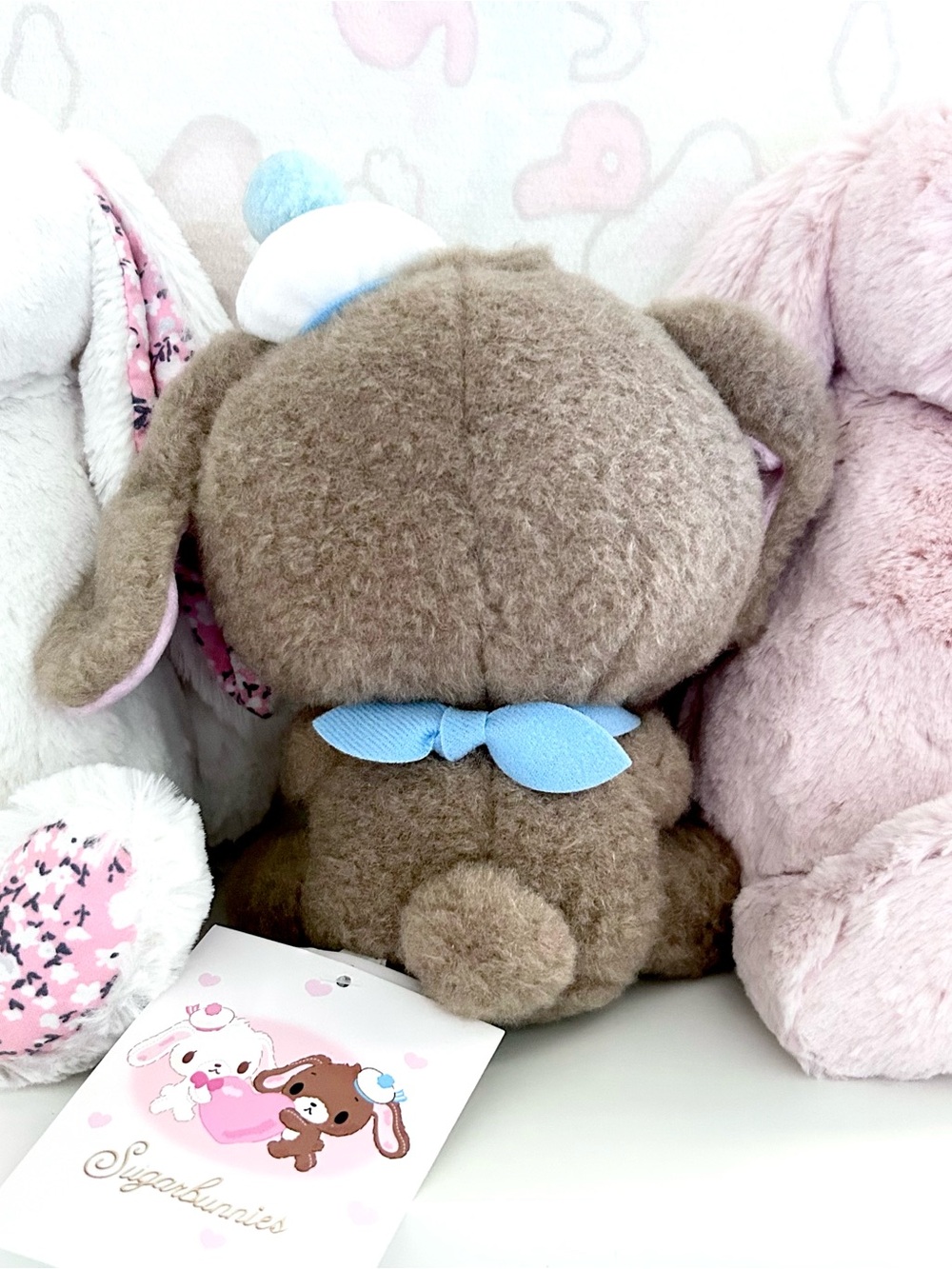 Sanrio Japan Kurousa Fluffy Heart Plush - Picture 2 of 2